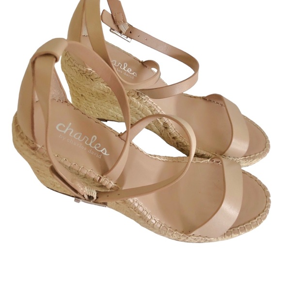 Charlie’s gorgeous beige sandals. Worn once! - Picture 3 of 12